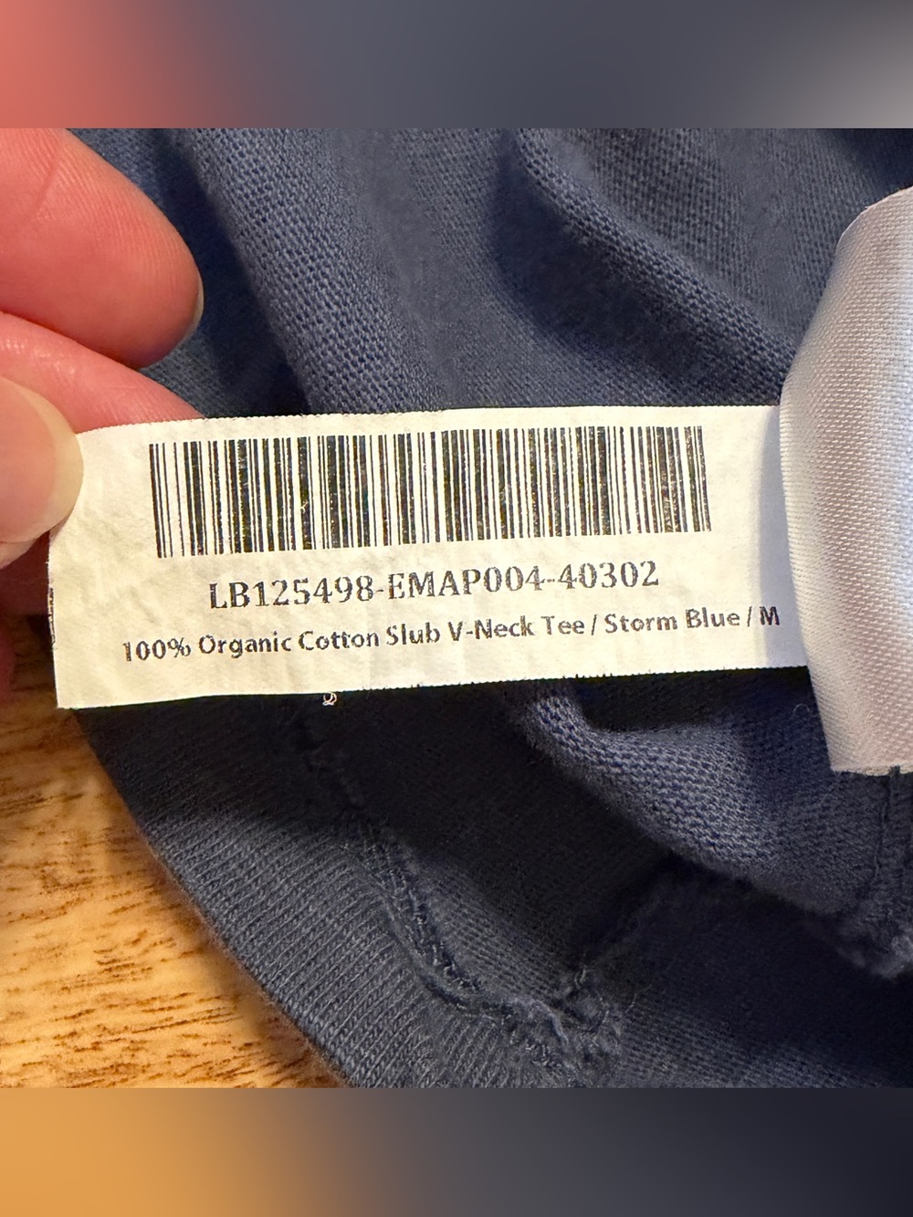 Quince Women’s Short-Sleeve Tees in Blue and Black - Picture 5 of 7